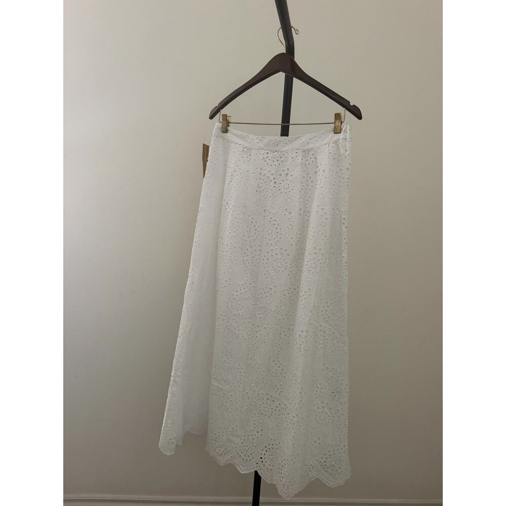 New few moda O.P.T Teresa cotton lace skirt $222 sz 2 - Picture 5 of 5